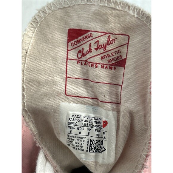 Converse Chuck Taylor All Star 70 Hi Comme des Garcons PLAY Women size 8 Pink - Picture 2 of 10